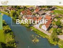 Tablet Screenshot of bartlhof.de